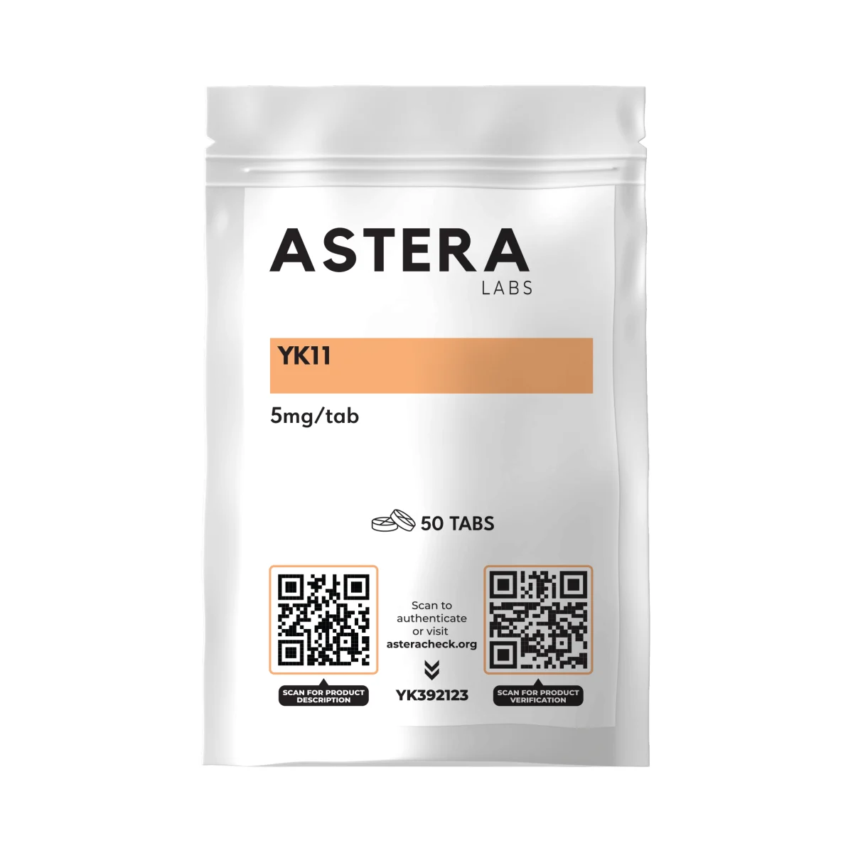 YK11 Astera Labs 50 Tabletten [5mg/tab] – Beutel