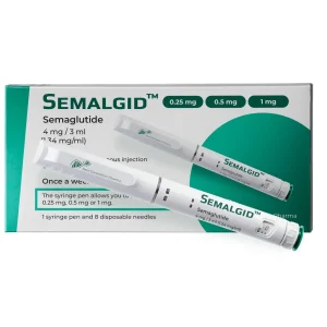 Semalgid 4 mg Semaglutide Driada Medical – 1 Fläschchen GLP-1-Rezeptor-Agonist zur starken Appetitreduktion, Blutzucker-Senkung und beschleunigtem Fettabbau – einmal wöchentlich subkutan, 4-8-Wochen-Kur, ideal für Cutting-Phasen oder metabolischen Reset ohne Muskelverlust