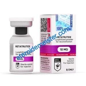 Retatrutide Produktseite, dreifacher GLP-1/GIP/Glukagon-Rezeptoragonist für Gewichtsmanagement mit gesteigerter Lipolyse und Appetitkontrolle, subkutane Injektion einmal wöchentlich.