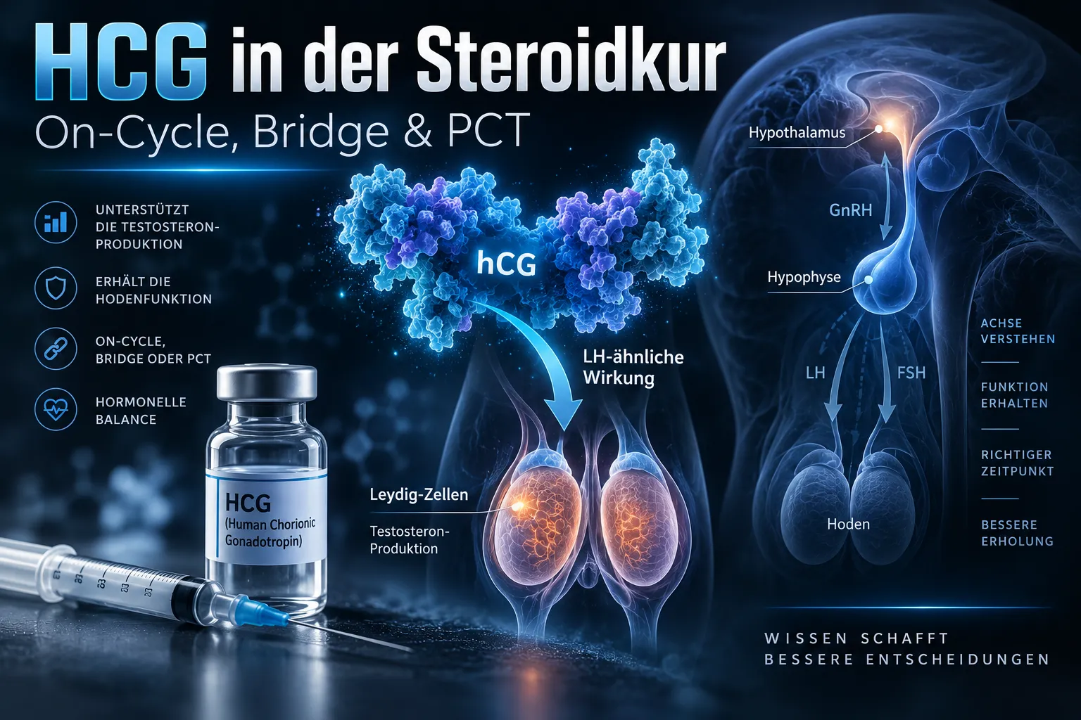 HomepageN 13 HCG im Steroidzyklus – Wirkung auf Testosteronproduktion, Hodenfunktion und PCT